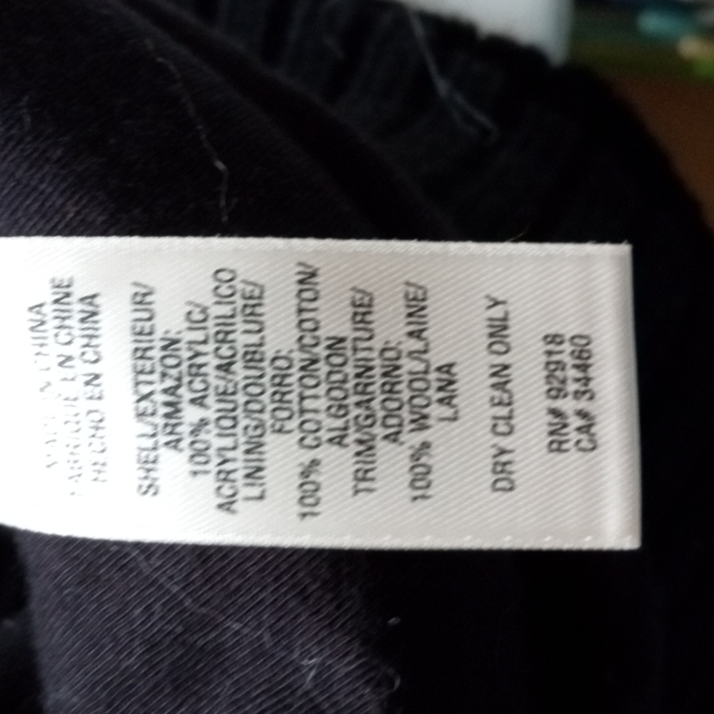 Juicy Couture, wool, cotton, faux fur, fall, winter, back to school - Picture 4 of 9